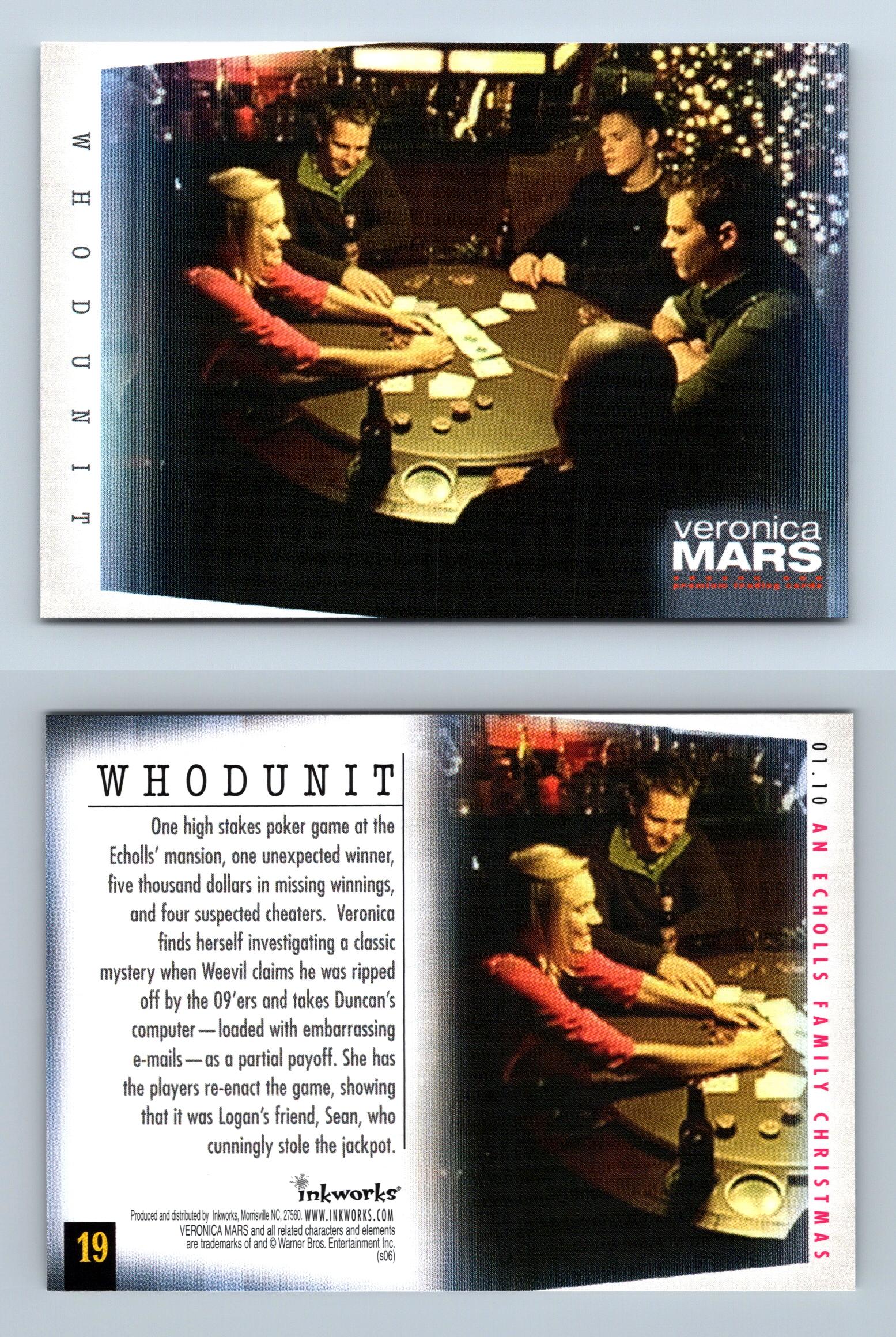 Whodunit #19 Veronica Mars Season 1 Inkworks 2006 Trading Card