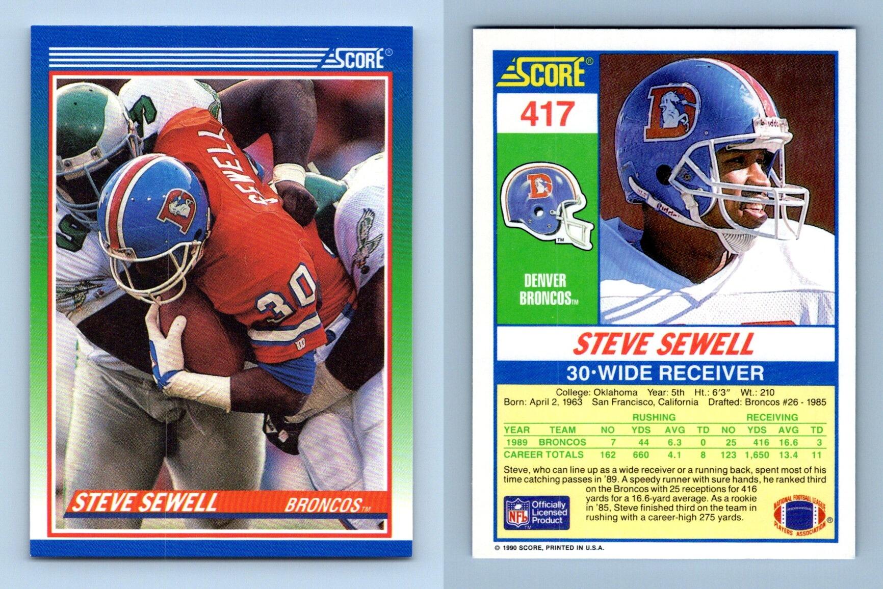 Sammy Winder Broncos 1990 Score #540 – DA PHOENIX CARD SHOP