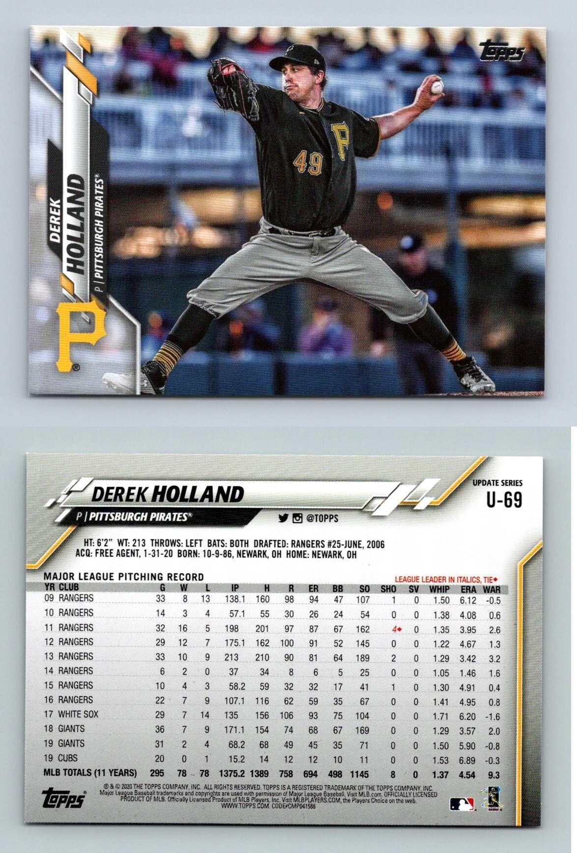  2017 Topps Series 1 Pittsburgh Pirates Baseball Card