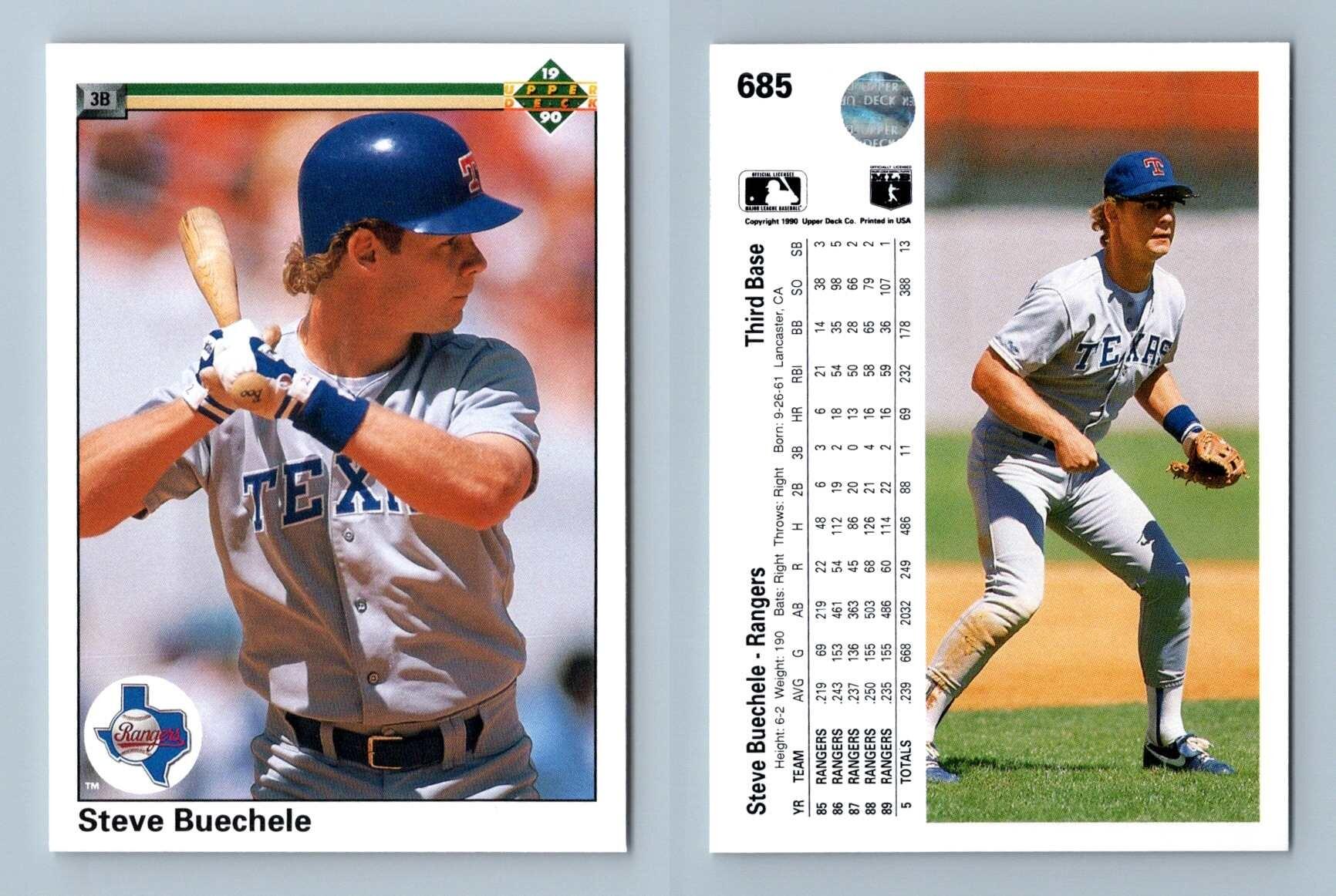 Steve Buechele  Baseball trading cards, Upper deck, Pittsburgh pirates