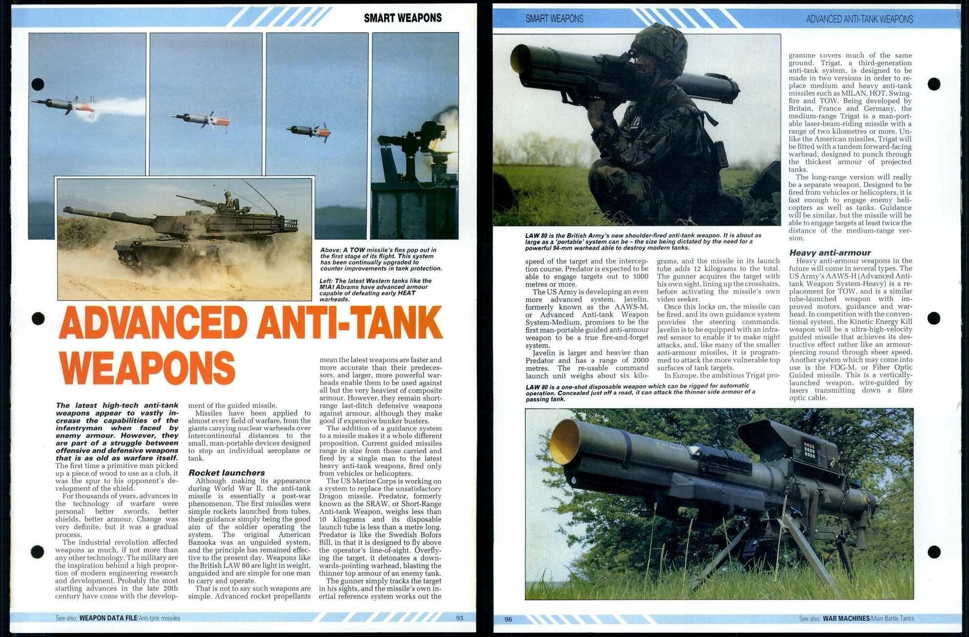 Advanced AntiTank Weapons Smart Weapons In Combat Fact File Page