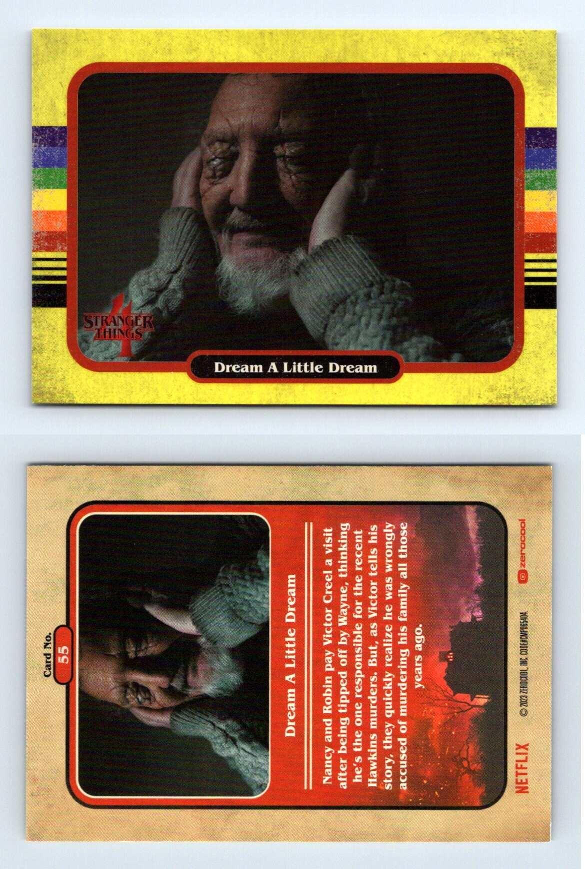 Dream A Little Dream 55 Stranger Things 4 Zerocool 2023 Yellow