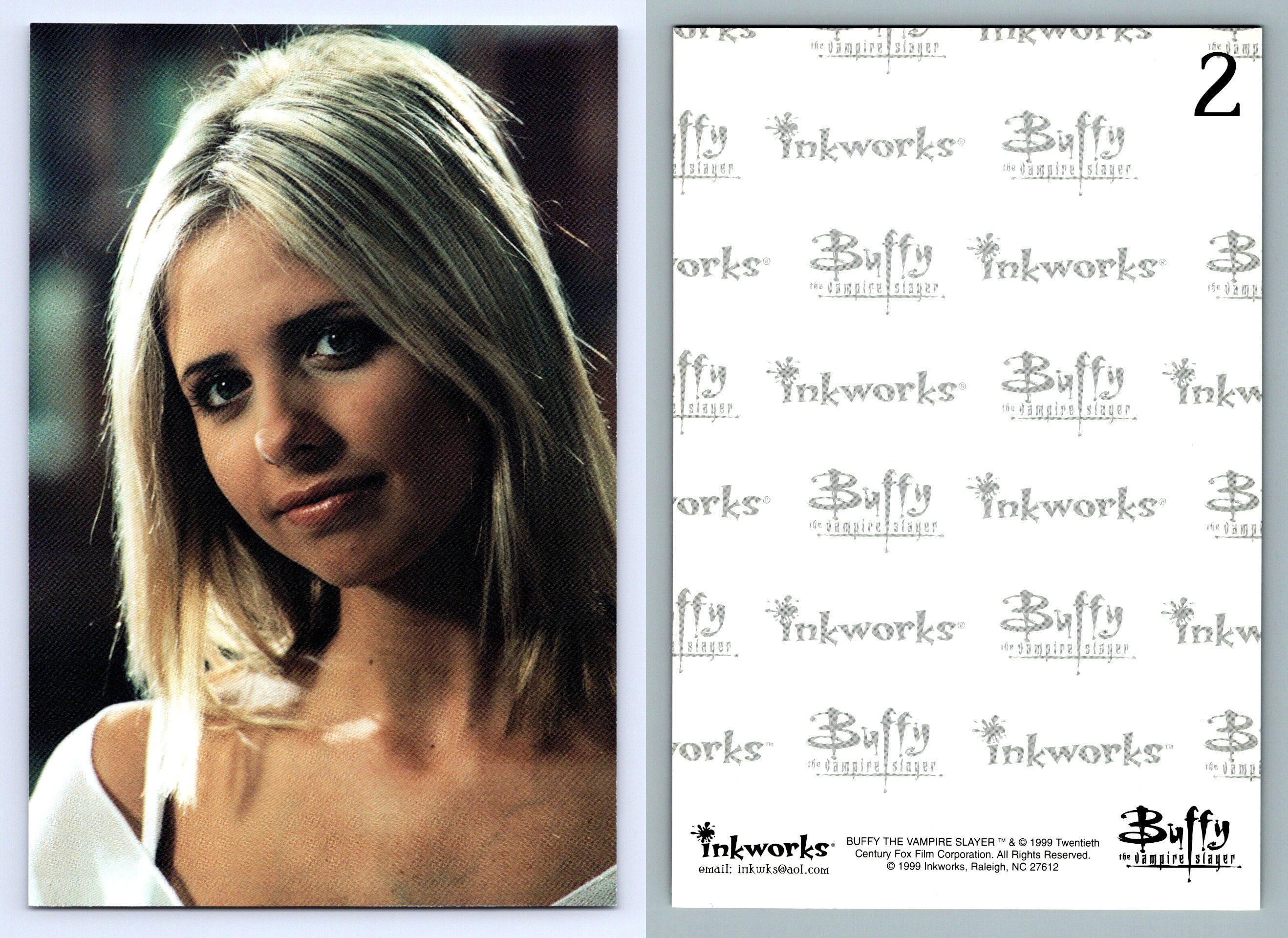 Buffy 2 Buffy The Vampire Slayer 1999 Inkworks Photocard