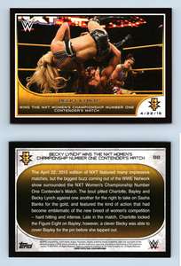 Undertaker #74 WWE Road to combat 2016 TOPPS TRADING CARD