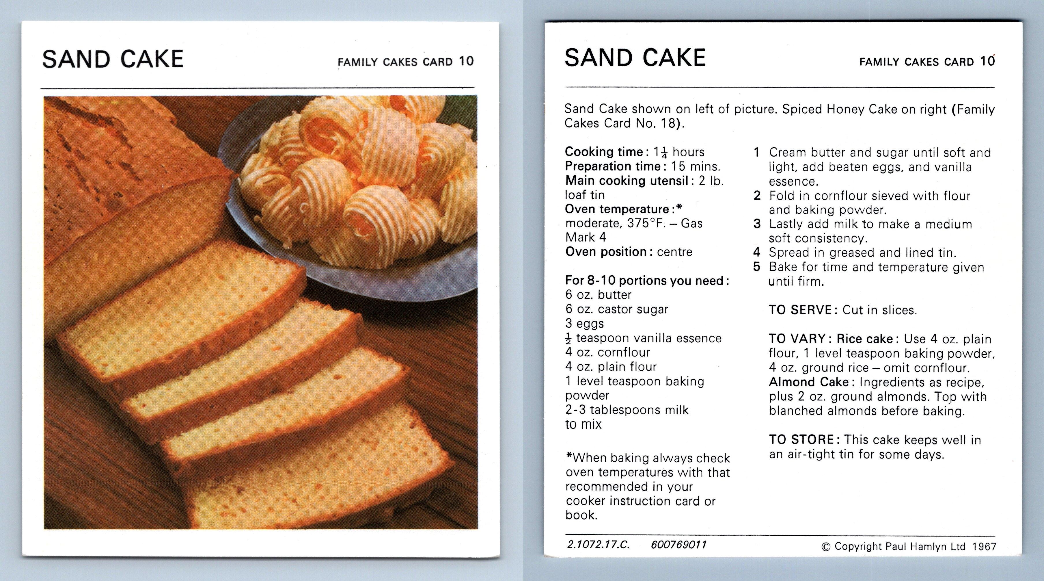 Wonderfully Moist Sand Cake | Baking for Happiness