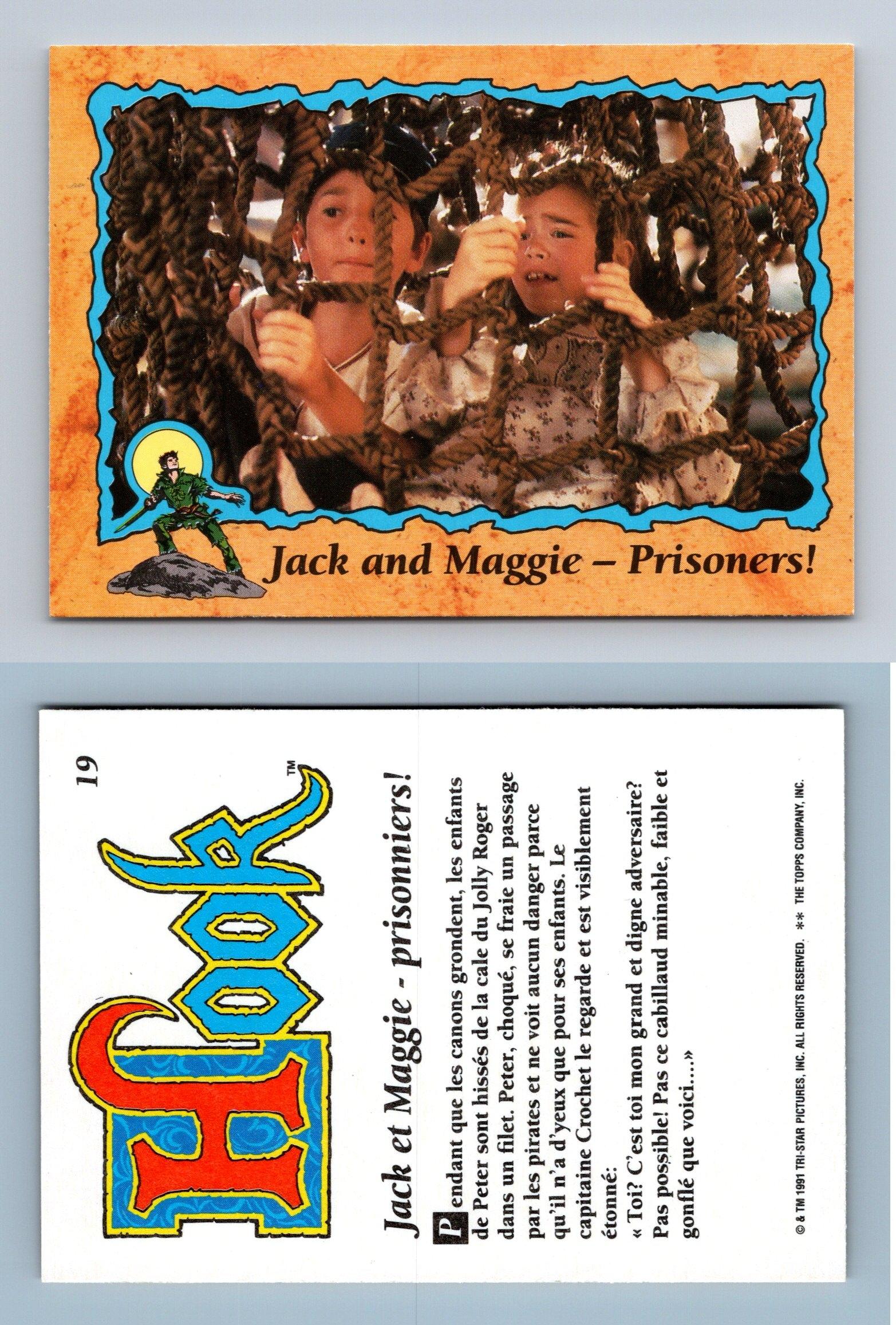 Peter Pan : La Piece De Theatre #2 Hook 1991 Topps French Trading Card