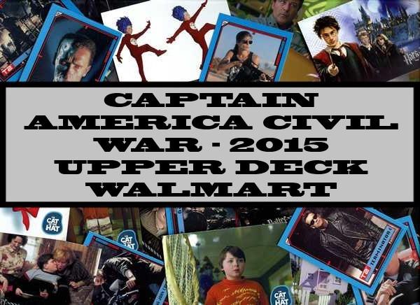 Captain America Civil War - 2016 Upper Deck Walmart