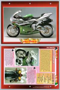 1999 Superbikes Atlas Motorbike Fact File Card Bakker Barracuda 