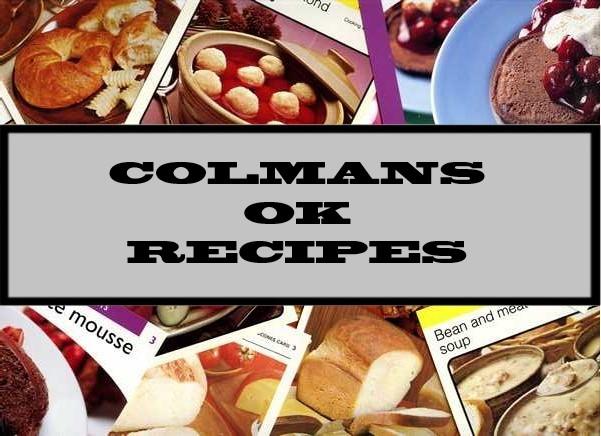 Colmans OK Recipes