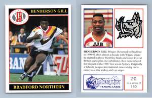 Les Holliday Widnes #116 Rugby League 1991 Merlin Trading Card 