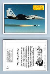 C959 British Aerospace Seawolf Missile #52 Desert Storm 1991 Merlin Sticker 