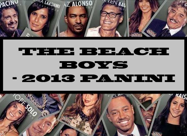 The Beach Boys - 2013 Panini