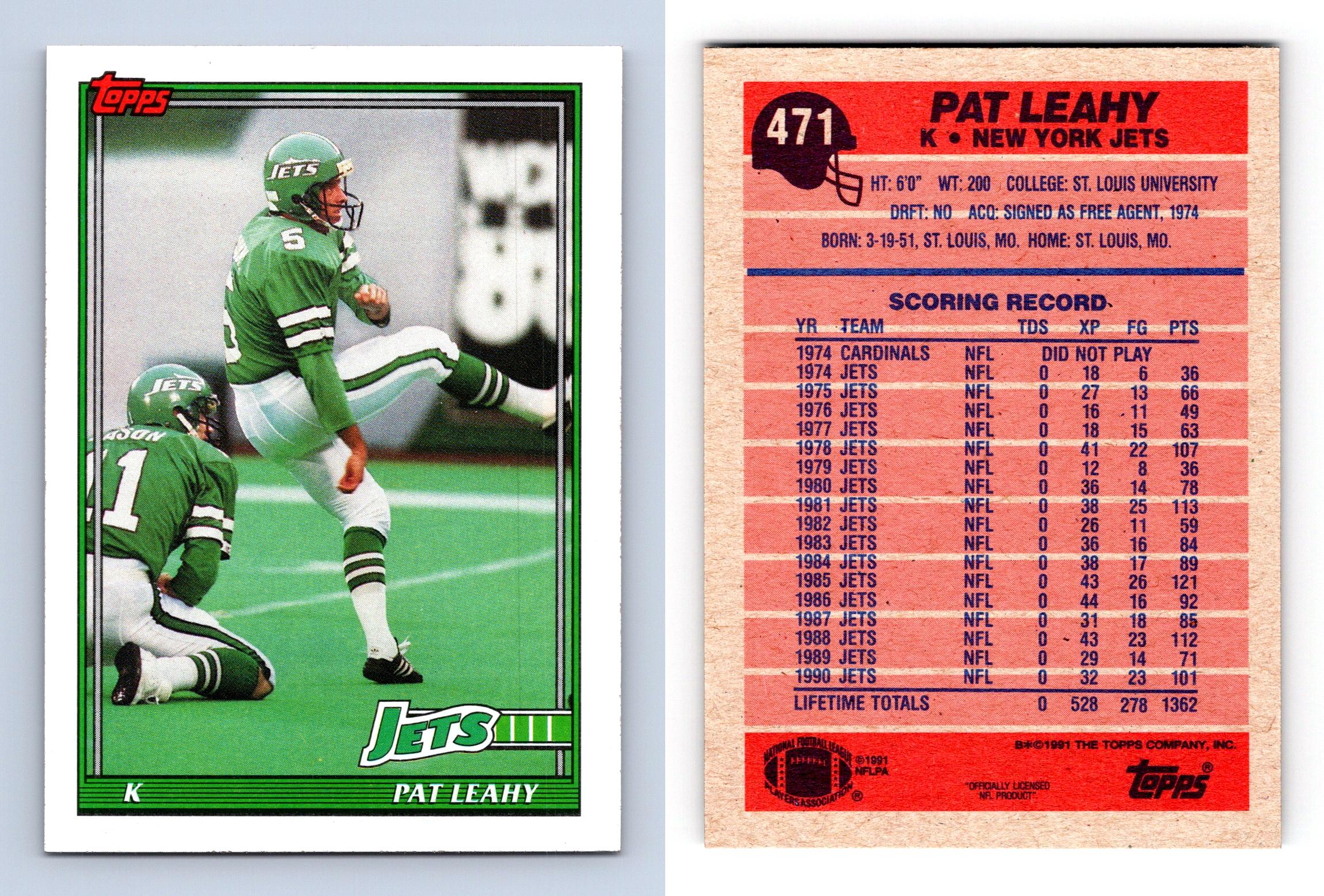 Pat Leahy Rookie Related Rookie Card All Football Cards