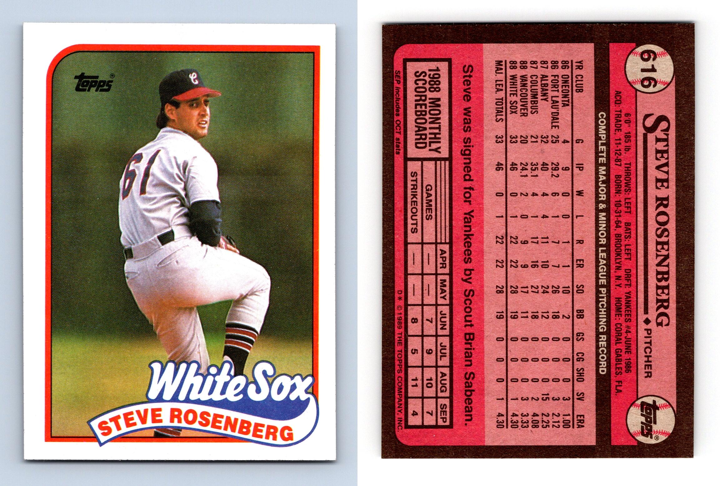 Robin Ventura - White Sox #764 Topps 1989 Baseball RC Trading Card