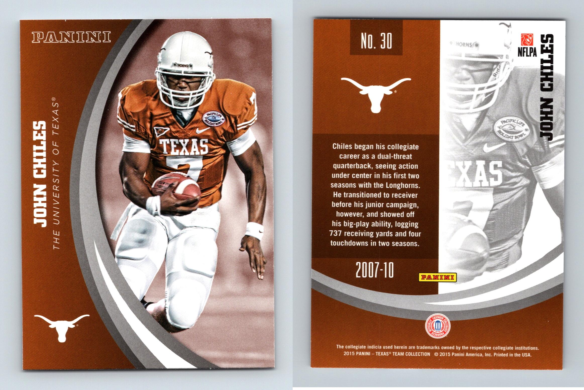 Chykie Brown #13 Texas Longhorns Collegiate 2015 Panini Trading Card