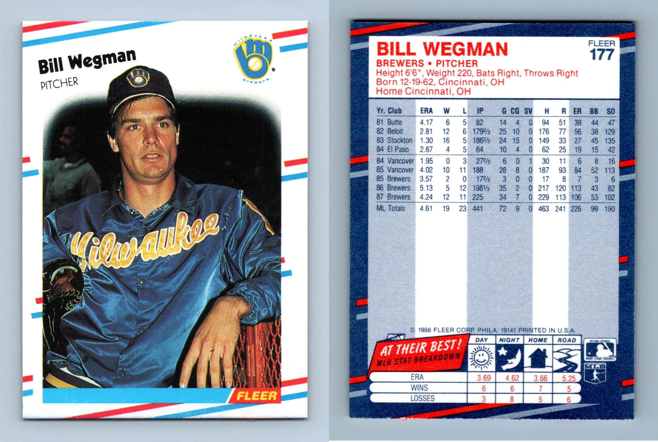 Mookie Wilson - Mets #154 Fleer 1988 Baseball Trading Card