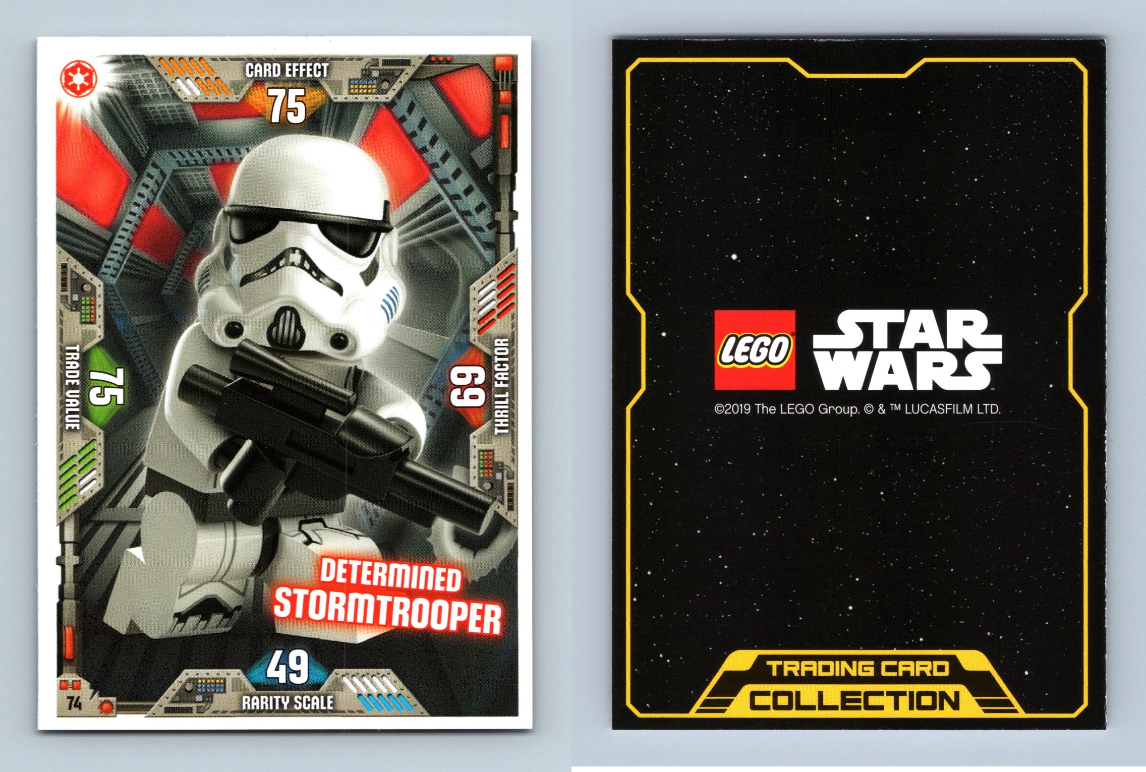 Stormtrooper #74 Lego Star Wars Series 2 Character TCG Card