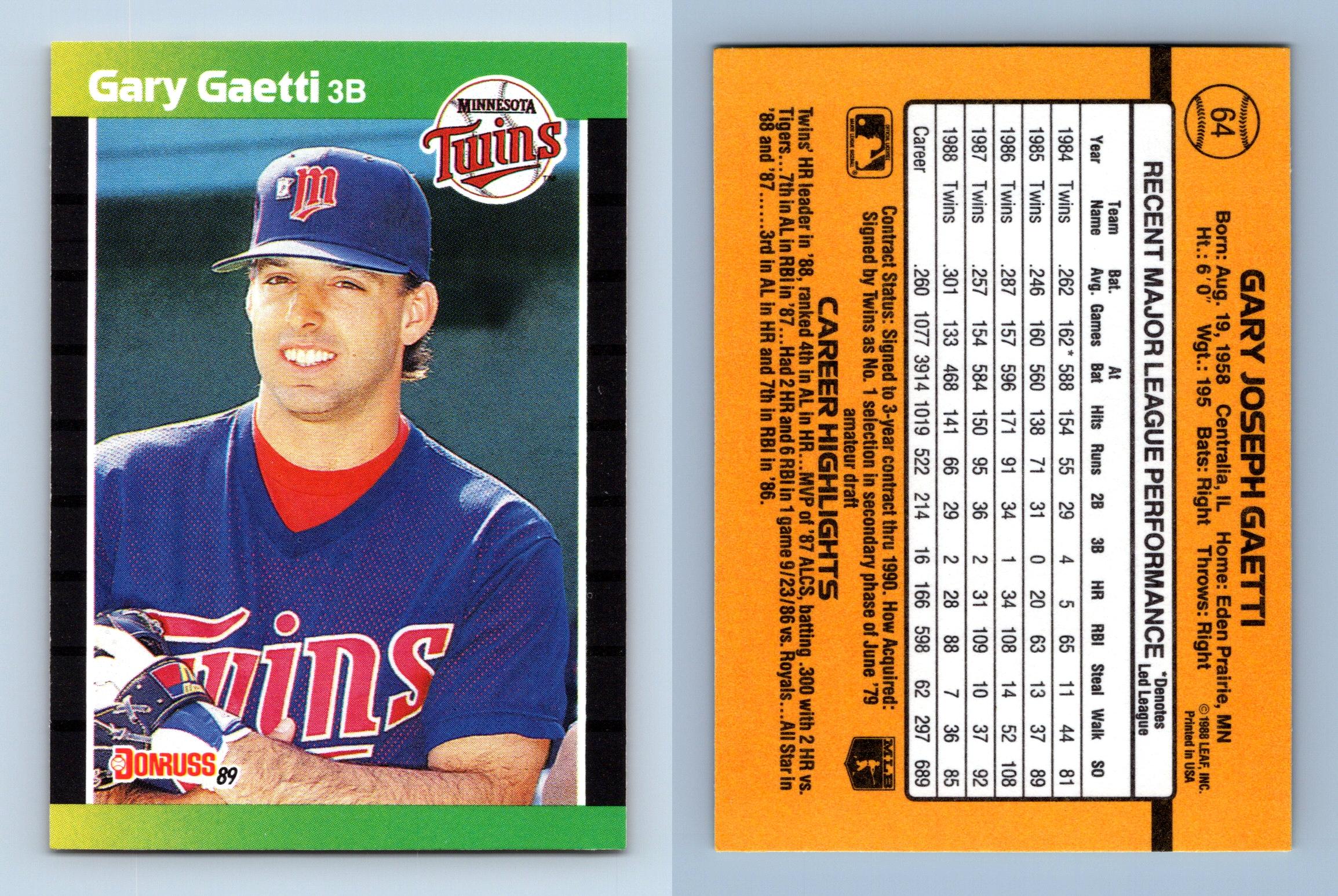  1989 Donruss Baseball Rookie Card #317 Chris Sabo