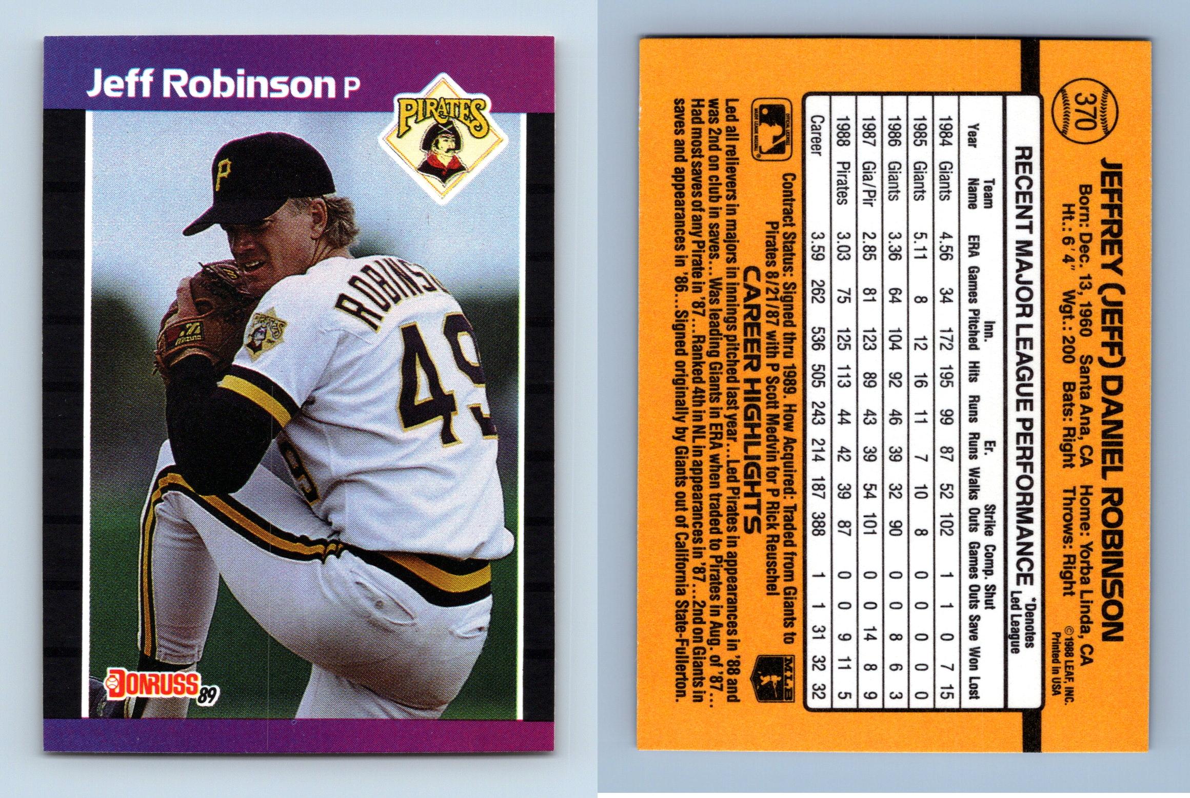 Ozzie Guillen - White Sox #176 Donruss 1989 Baseball Trading Card