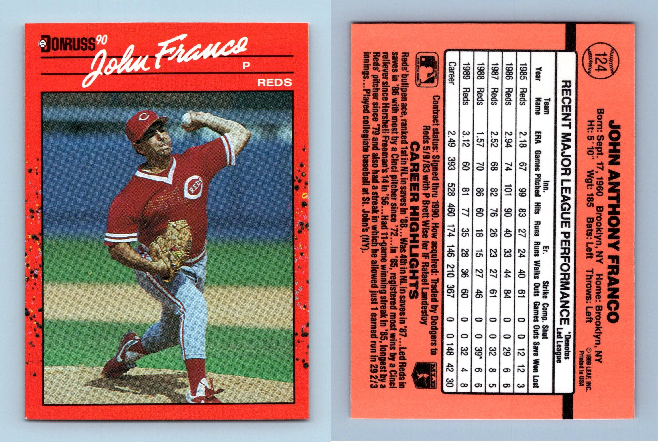 John Franco Baseball Cards