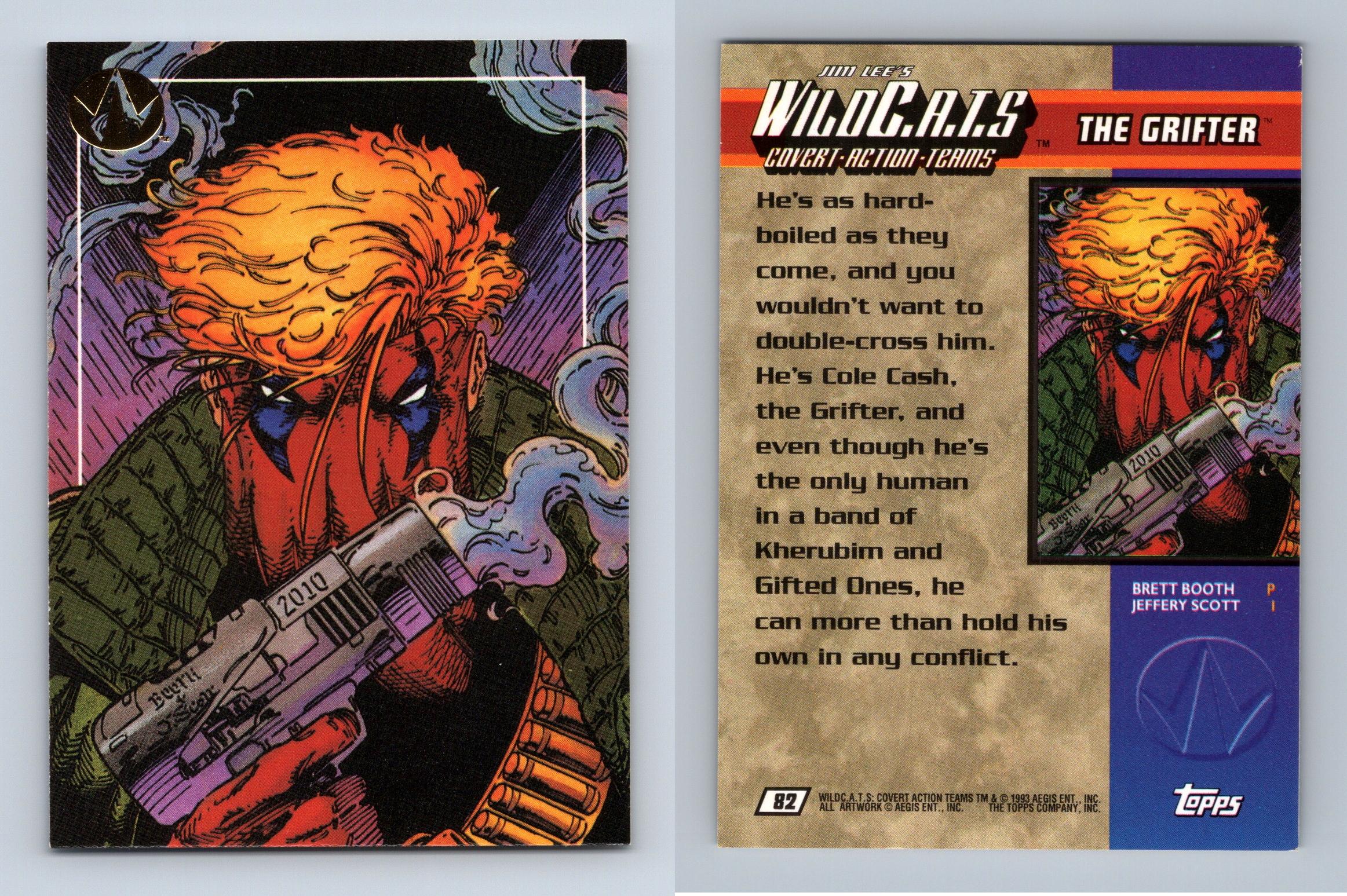 Spartan #64 Jim Lee's Wild C.A.T.S 1993 Topps Trading Card