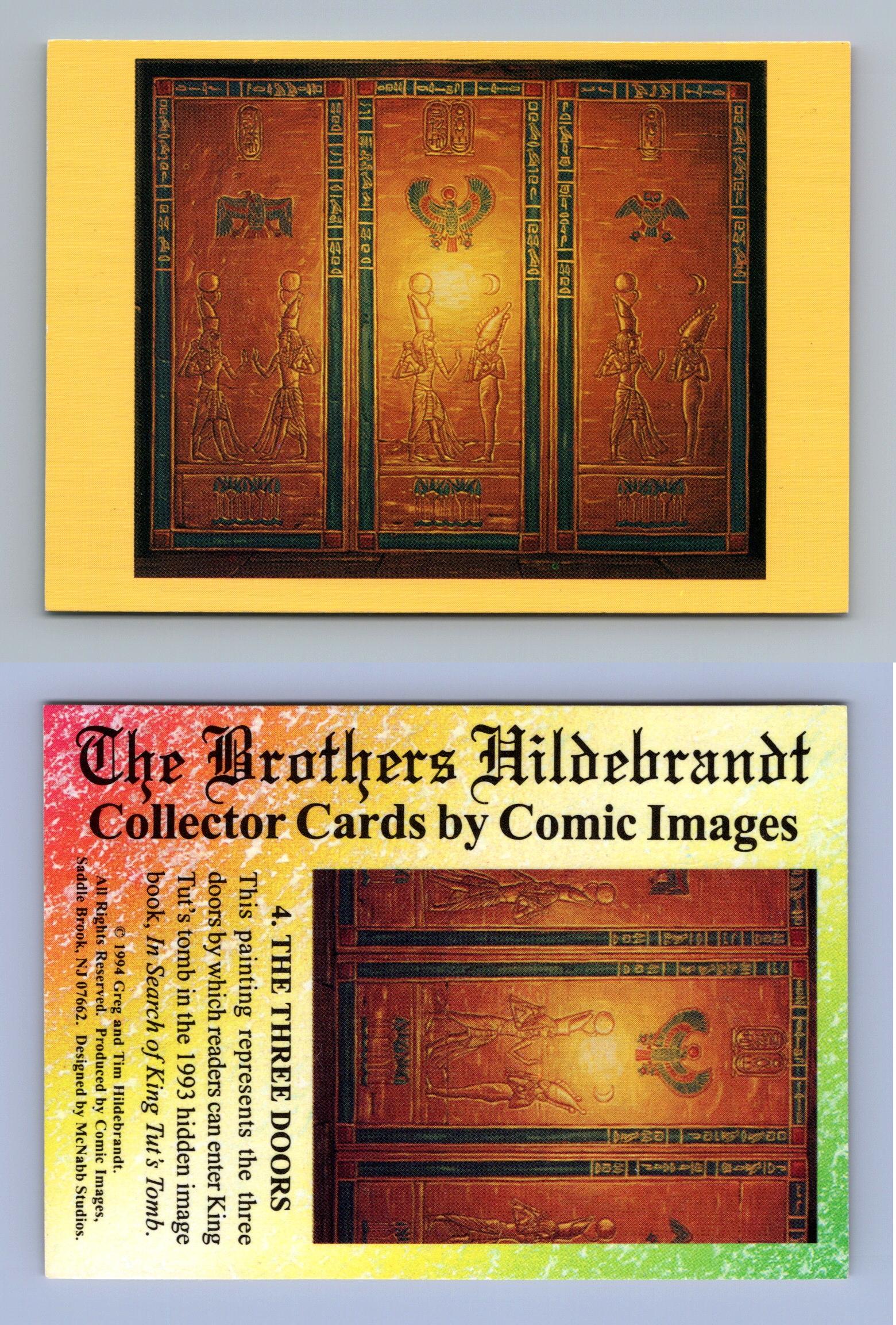 The Three Doors 4 The Brothers Hildebrandt 1994 Comic Images Trading Card