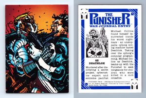 Hawke Dark Hawk #44 The Punisher Guts & Gunpowder 1992 Comic Images Trading Card 