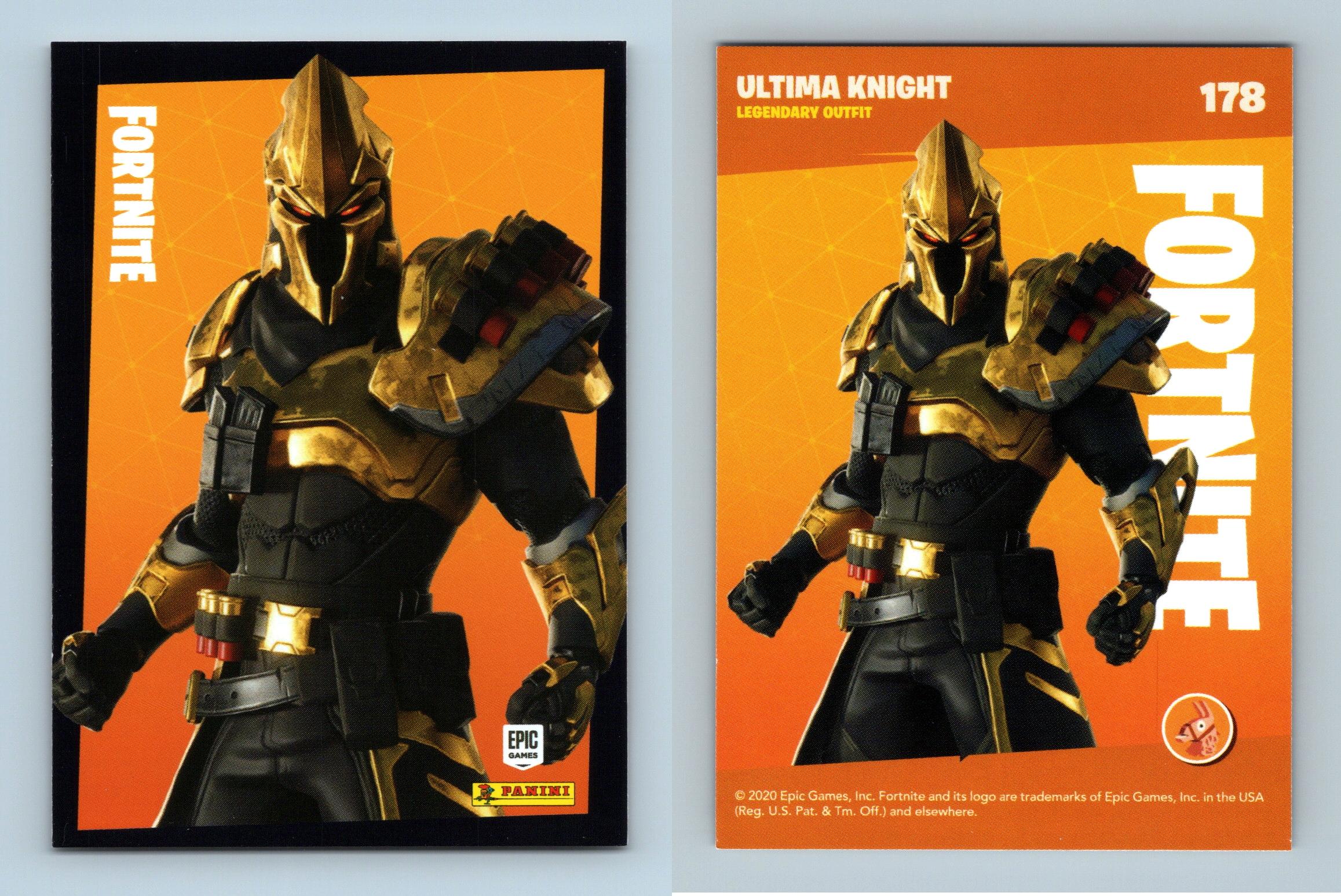 Ultima Knight #178 Fortnite Reloaded 2020 Panini Legendary Outfit ...