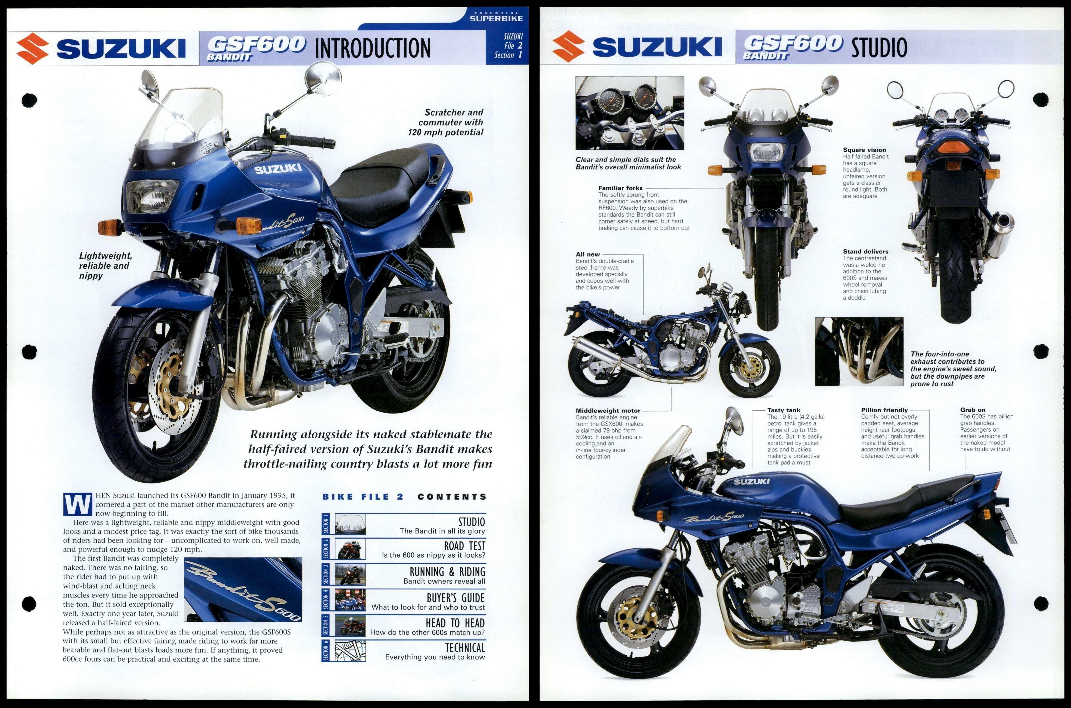 Dynomite Motorcycles - 1999 Suzuki GSF 600 Bandit 