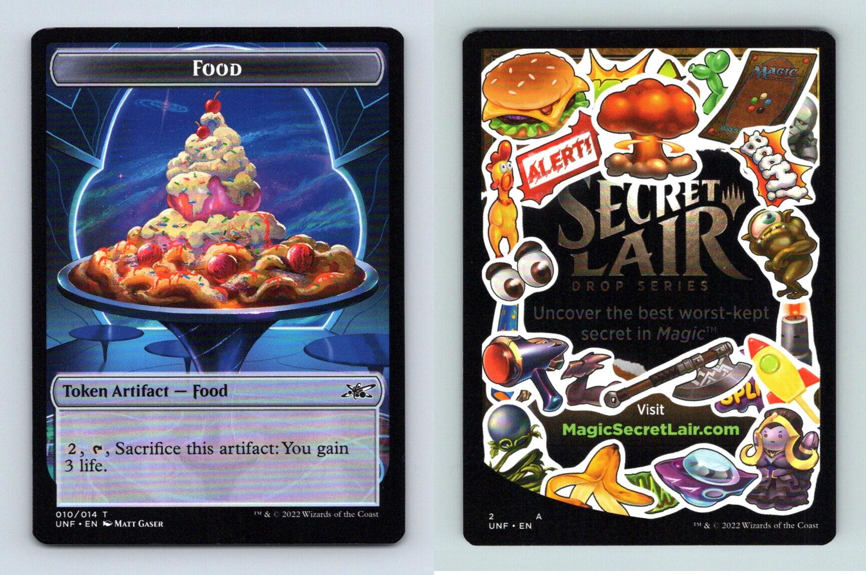 Food #010/014 MTG Unfinity 2022 Token TCG Card | eBay