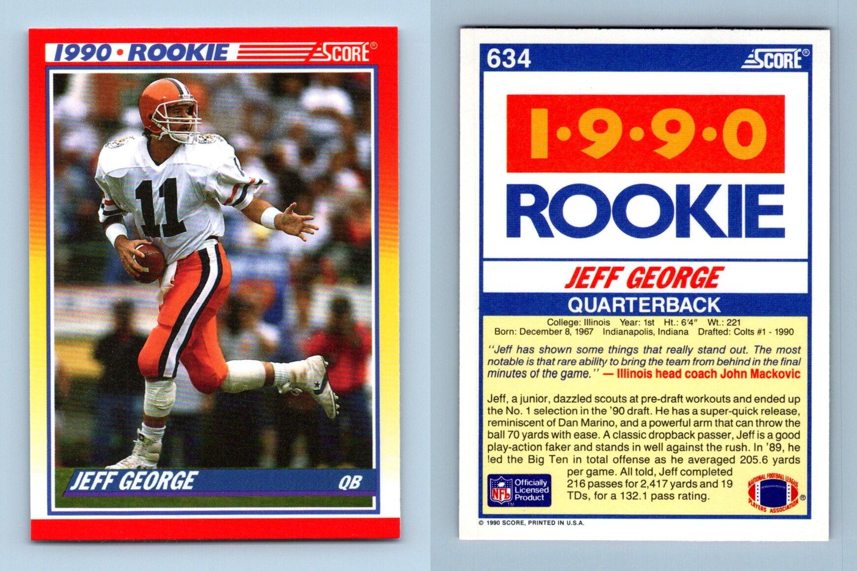 Boomer Esiason - Bengals #40 Score 1990 NFL Football Trading Card