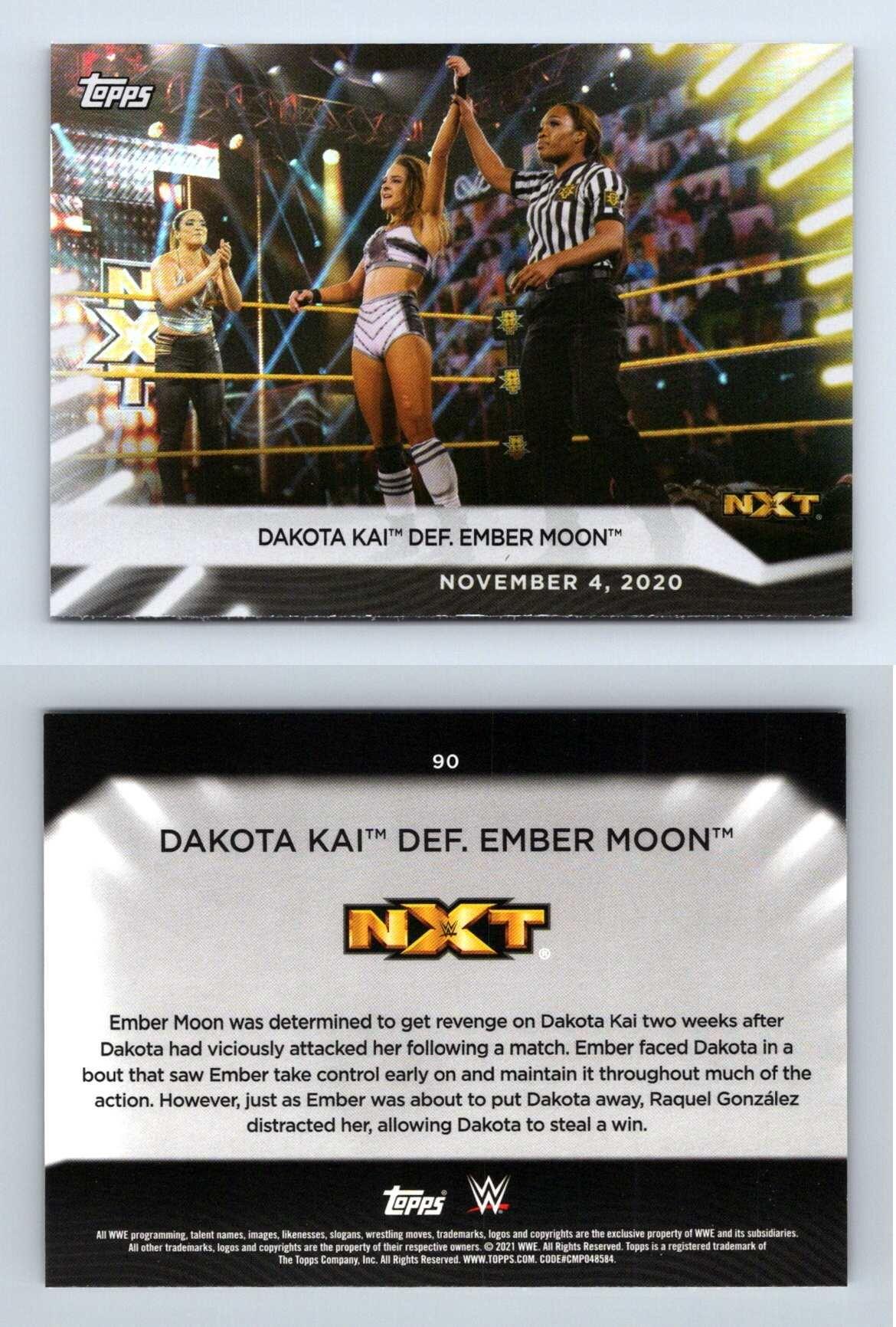 2021 Topps selling WWE Women's Division Gigi Dolin Rookie Autograph /50