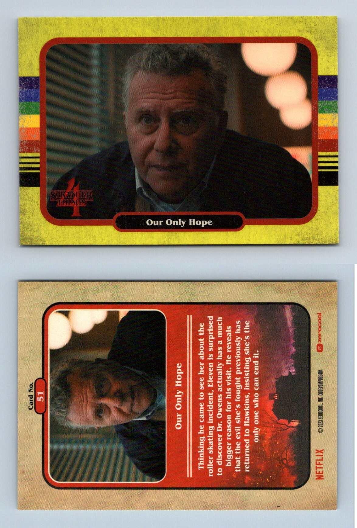 Our Only Hope 51 Stranger Things 4 Zerocool 2023 Yellow Parallel