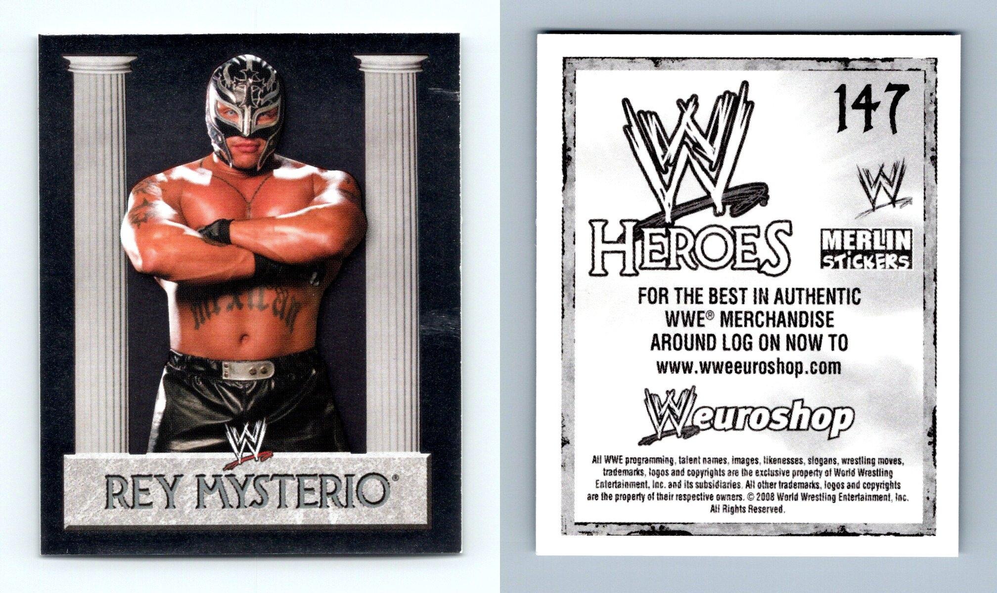 Rey Mysterio 147 Wwe Heroes 2008 Merlin Wrestling Foil Sticker