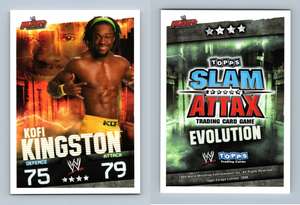 WWE Slam Attax Evolution Casket Match Type Card