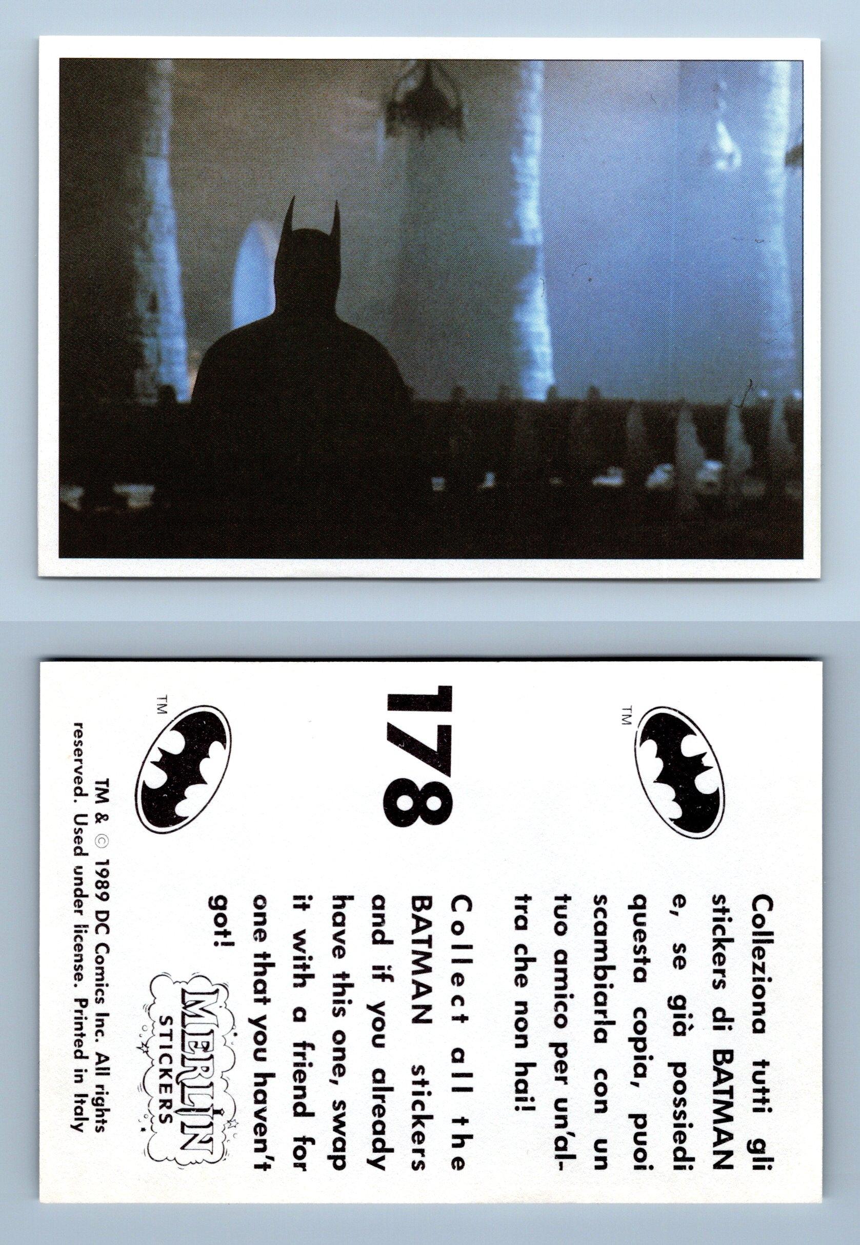 Batman Movie #178 Merlin 1989 Sticker