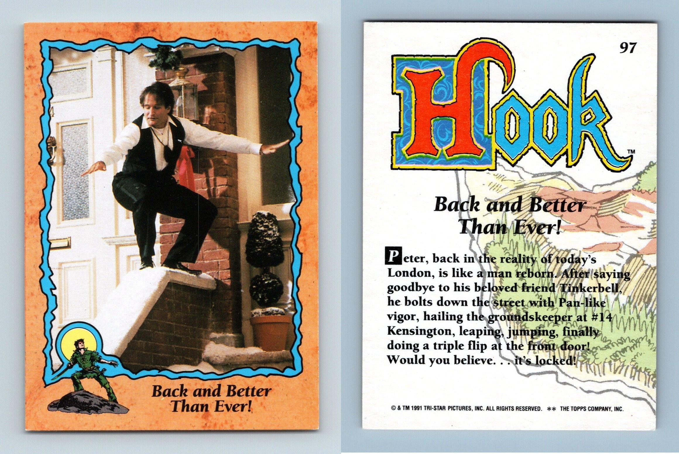 Back & Better Than Ever #97 Hook 1991 Topps Trading Card