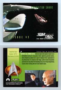 Counselor Deanna Troi #123 Star Trek Next Generation Season 2 Skybox 1995 Card 