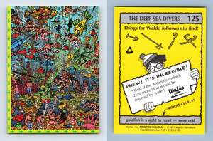Last Days Of The Aztecs #43 Where/'s Waldo 1991 Mattel Trading Card