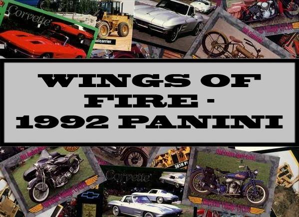 Wings Of Fire - 1992 Panini