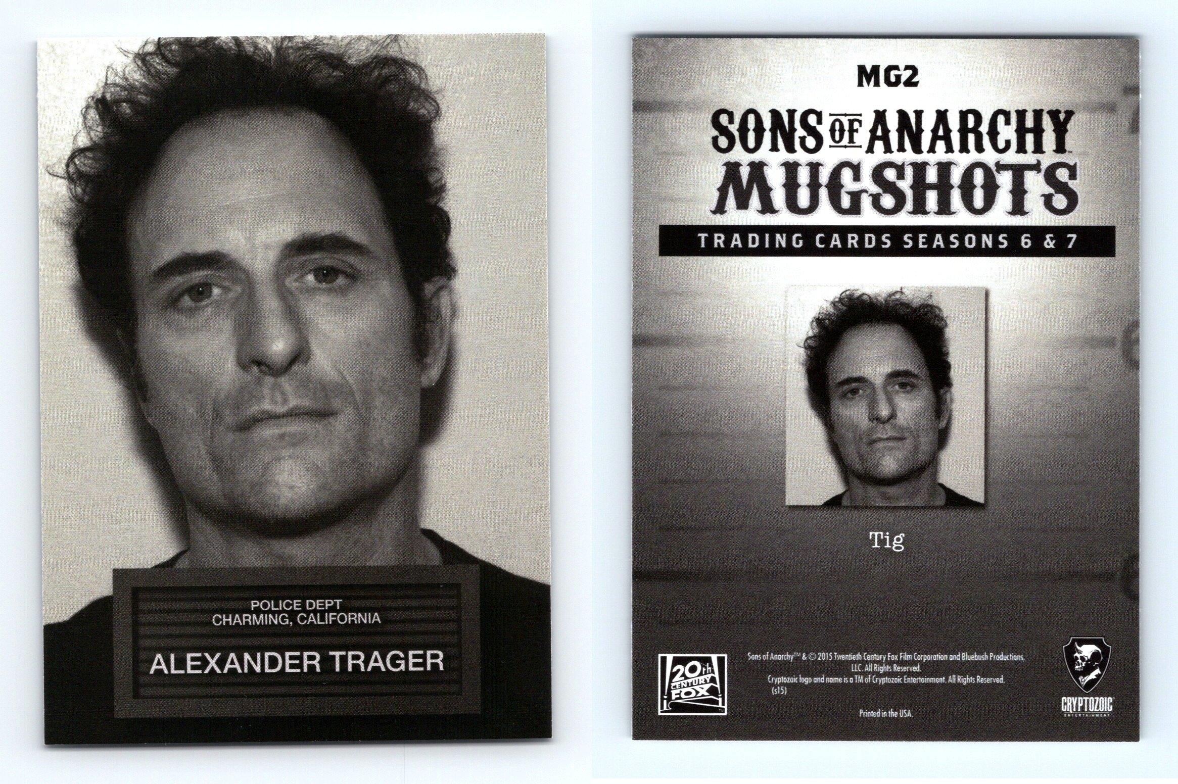 Alexander Trager #MG2 Sons Of Anarchy Season 6 & 7 Cryptozoic 2015 ...