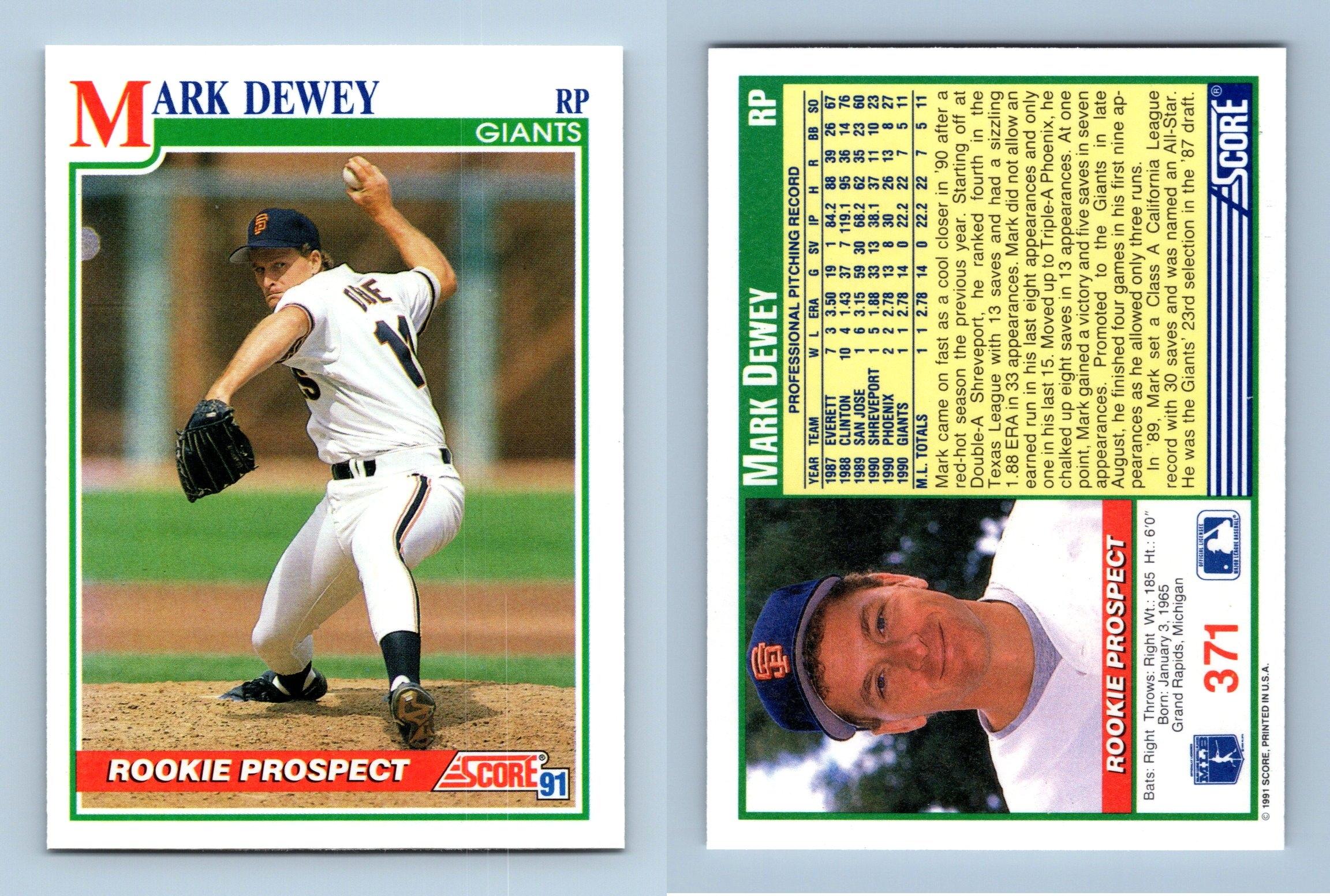 Other, Baseball Card Dave Parker 484 Score91