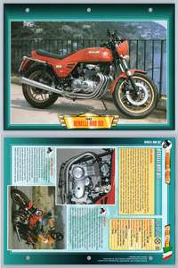 Atlas Motorbike Fact File Card Motobecane Motobecane 350-1975 Modern Classics 