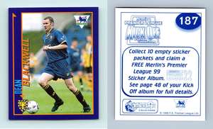 Garry Parker Leicester City #253 Merlin Premier League 99 