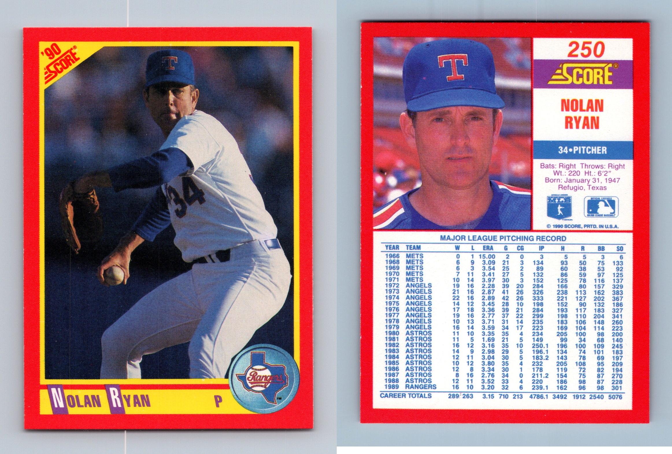 Texas Rangers/Complete 2020 Topps Rangers Baseball Team Set! (20 Cards)  Series 1 and 2. Includes a bonus Nolan Ryan Card! at 's Sports  Collectibles Store