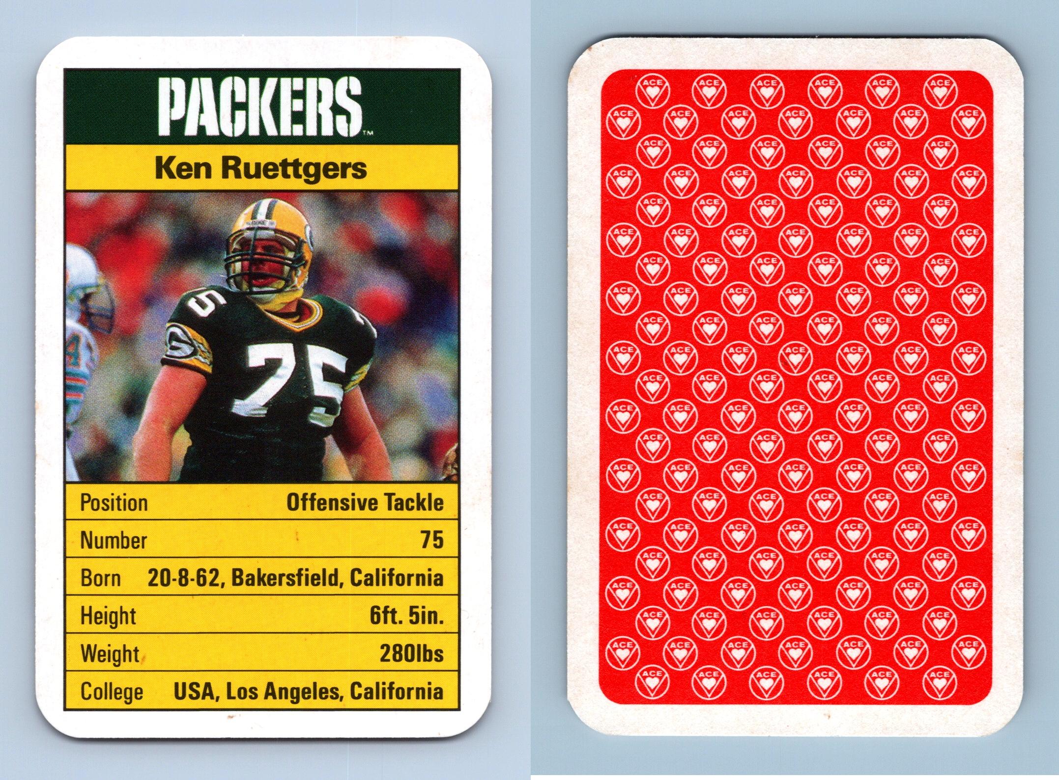 Ken Ruettgers All Football Cards