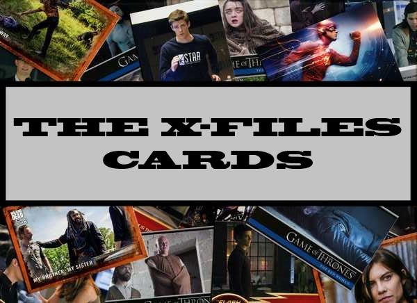 The X-Files Cards