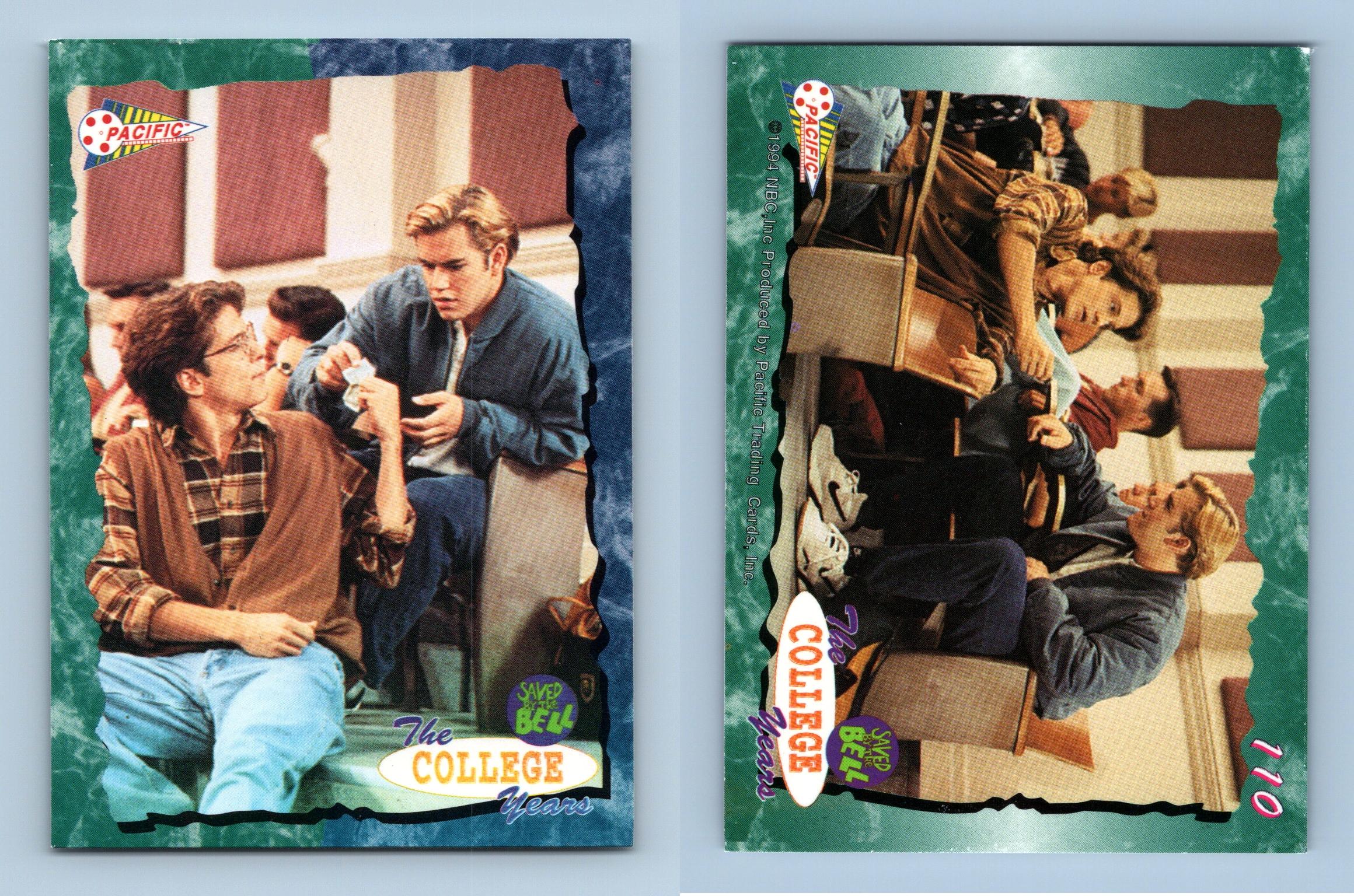 110 cards 8 sets Lot of SAVED BY THE BELL COLLEGE YEARS 1994 BASE CARD SET 