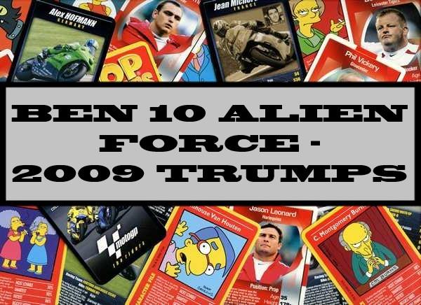 Ben 10 Alien Force - 2009 Winning Moves