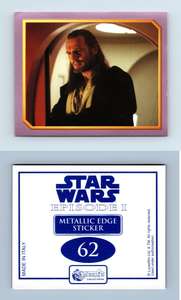 C1870 Star Wars Episode 1 #190 Merlin 1999 Sticker 